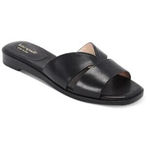 Kate Spade Black Slide Sandals
